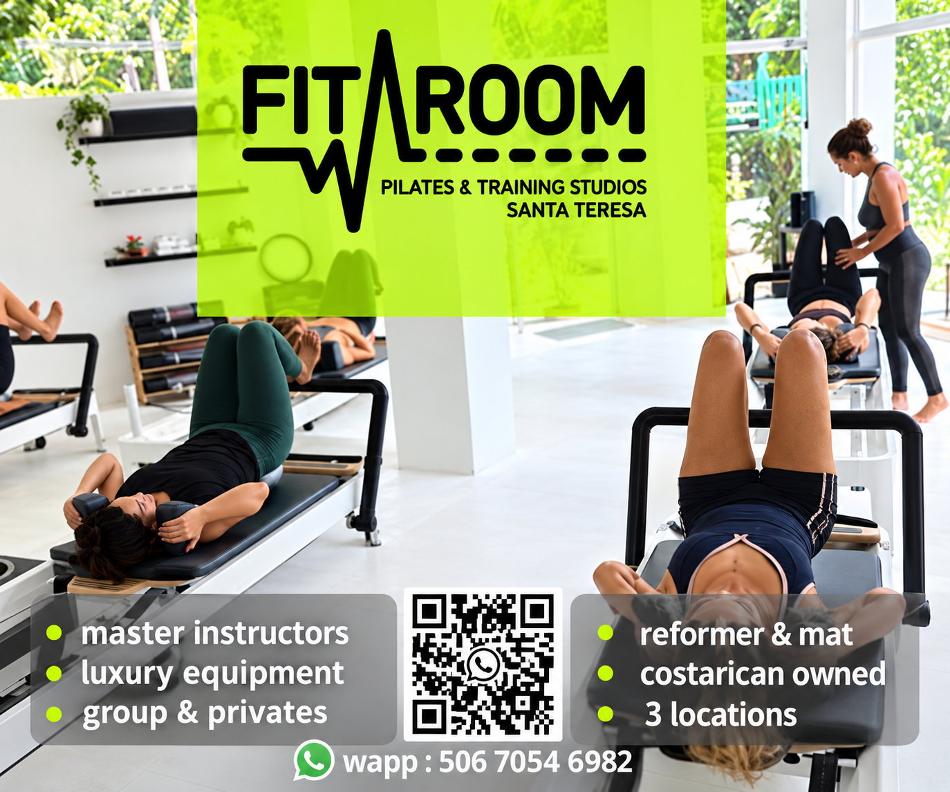Fitroom Pilates & Training Studios Santa Teresa